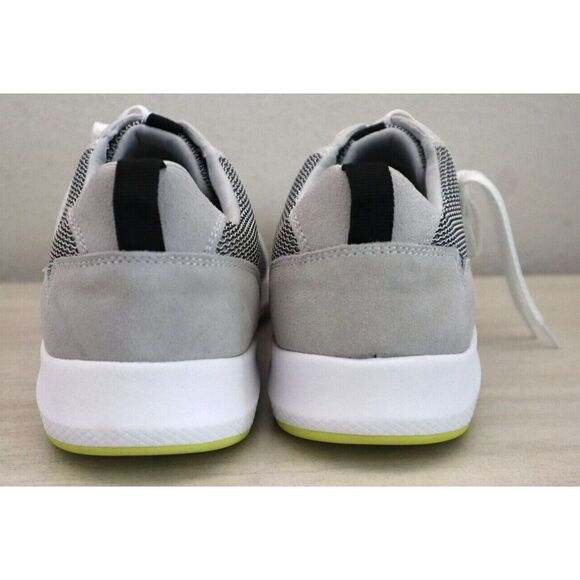 Vince Camuto Men's Sz 10M White/Nimbus 2-Tone Emmitt Mesh Sneakers - Picture 3 of 11